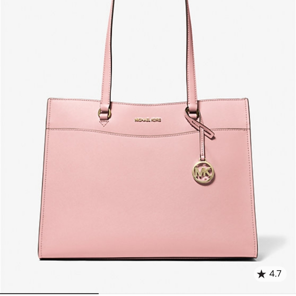 Michael Kors Jet Set Travel Pink Tote Bag